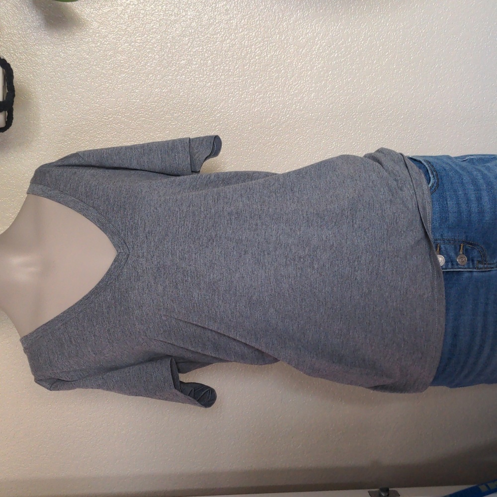 Pima grey t shirt